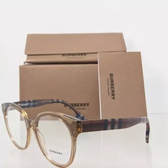 Brand New Authentic Burberry Eyeglasses Brown 51mm Frame Unisex - Picture 1 of 5